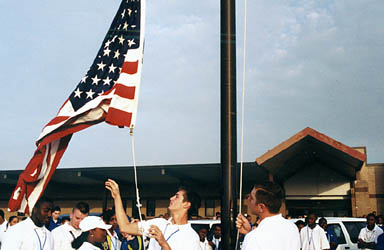 Flag Raising